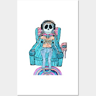 Lively Bones, Groovy Posters and Art